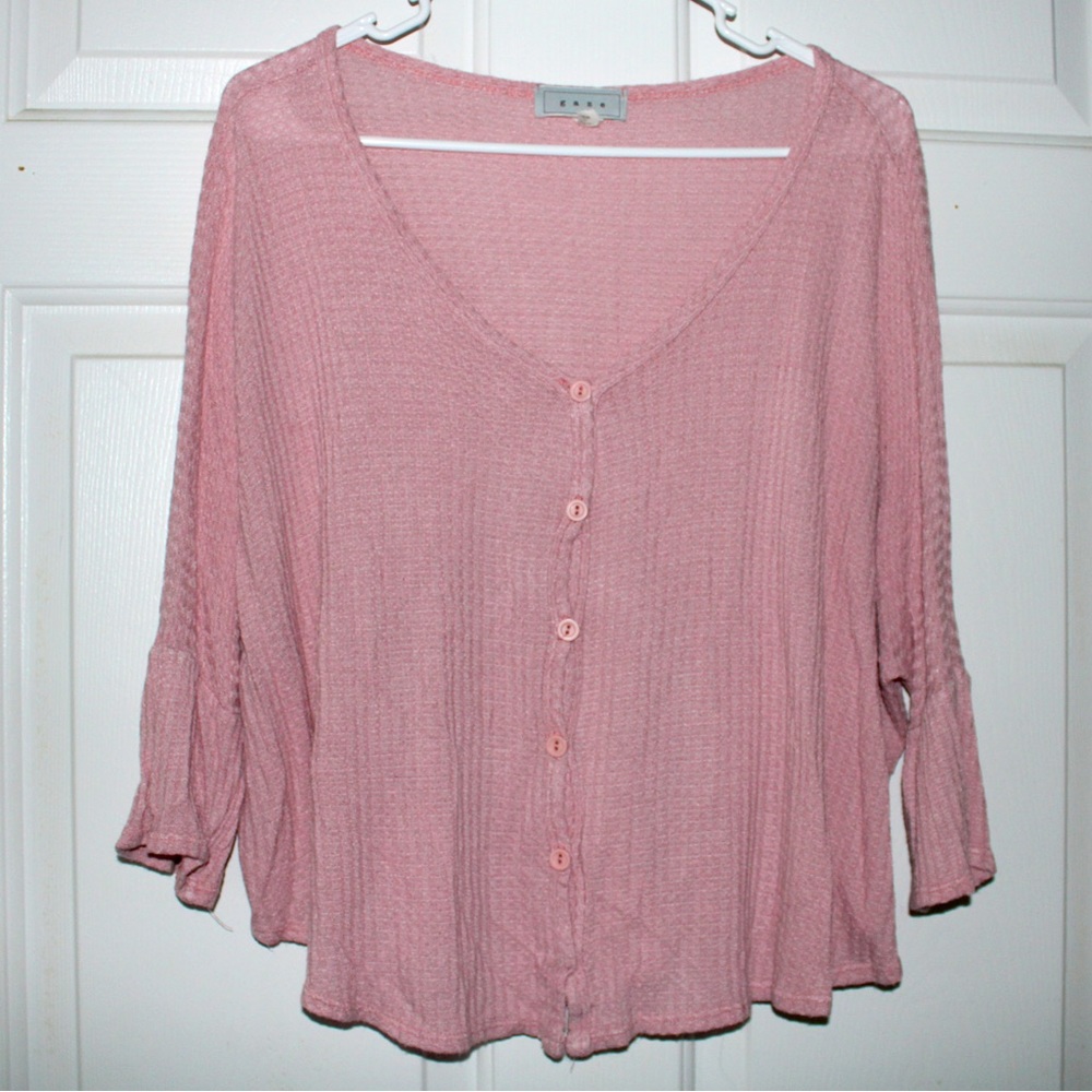 Pink summer sweater